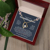 Granddaughter Brave & Strong, Forever Love Necklace, Perfect Gift For Granddaughter