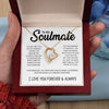 To My Soulmate | The Day I Met You My Live Changed | Forever Love Necklace
