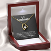 To My Soulmate Necklace, Gift for Girlfriend, Soulmate gift from Boyfriend, Christmas Birthday Valentine's Gift