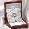 To My Loving Mom, Important Person In My Life,  Forever Love Necklace
