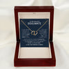 To My Beautiful Soulmate | I Have Found My Mate | Blue Version Everlasting Love Necklace