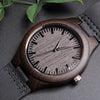 To My Dad | Always Be The Man | Engraved Wooden Watch