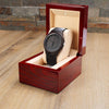 To My Bonus Dad | The Gift Of Life | Engraved Wooden Watch