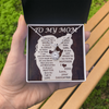 To My Mom | Your Little Girl | Eternal Hope Necklace