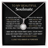 Soulmate You Are The Best Thing | Romantic Gift For Your Soulmate | Eternal Hope Necklace