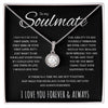 Soulmate If There Is A Time | Romantic Gift For Your Soulmate | Eternal Hope Necklace