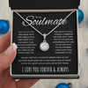 To My Soulmate | My Life My Love My Best Friend | Black Version | Eternal Hope Necklace