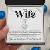 To My Wife | I Am Proud To Be Yours | Eternal Hope Necklace | Christmas Gifts Ideas for Wife