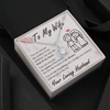 To My Wife | Beat Of My Heart | Eternal Hope Necklace