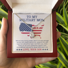 To My Military Mom | Stronger Woman | Eternal Hope Necklace