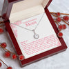 To My Wonderful Mom | Thank You For Endless And Unconditional | Eternal Hope Necklace