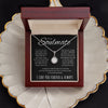 Soulmate If There Is A Time | Romantic Gift For Your Soulmate | Eternal Hope Necklace