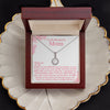 To My Wonderful Mom | Thank You For Endless And Unconditional | Eternal Hope Necklace
