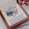 To My Military Mom | Stronger Woman | Eternal Hope Necklace