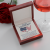 To My Military Mom | Stronger Woman | Eternal Hope Necklace