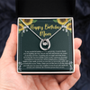 To My Mom | Happy Birthday | Lucky Necklace