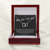 Big Sister & Little Sister Necklace, Sister Gift Ideas, Sister Gift from Sister