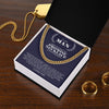 To My Man | Promise Necklace Always Remember | Cuban Link Chain Necklace