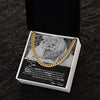 To My Son From Dad | This Old Lion Will Always Have Your Back | Cuban Link Chain