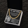 To My Son | Always In Your Heart | Cuban Link Chain For Son