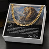 To My Son I Never Forget That I Love You I Cuban Link Chain