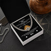 To My Son From Mom I Be Brave Have Love Life I Cuban Link Chain Necklace