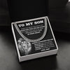 To My Son | Always In Your Heart | Cuban Link Chain For Son