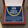 To My Son, Never Outgrow My Heart, Cuban Chain For Son