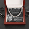 To My Son | Always In Your Heart | Cuban Link Chain For Son