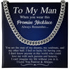 To My Man - The Man Of My Dreams, Cuban Link Chain