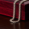 To My Son, Never Outgrow My Heart, Cuban Chain For Son