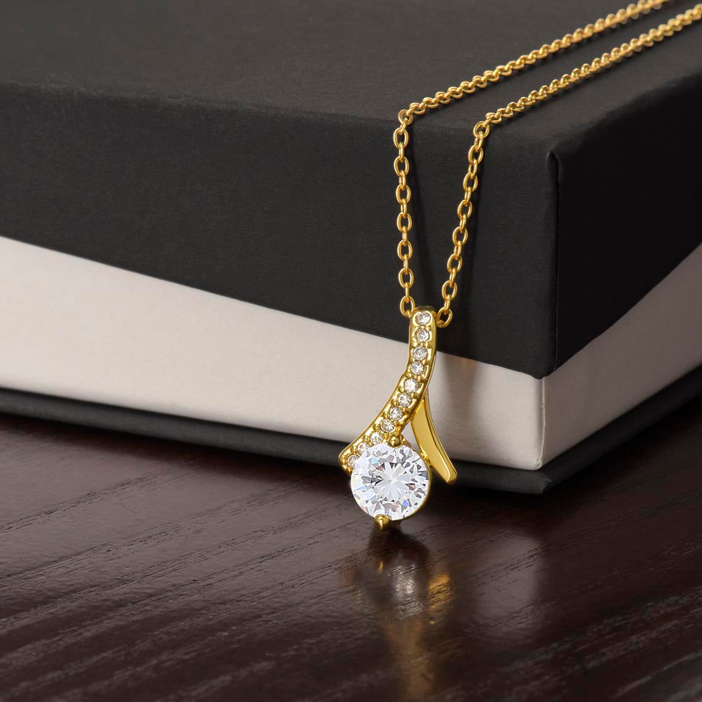 To My Soulmate - Love You The Most, Alluring Beauty Necklace Gift to Her