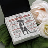 Gorgeous Wife I Love You, Alluring Beauty Necklace, Romantic Gift For Wife From Husband