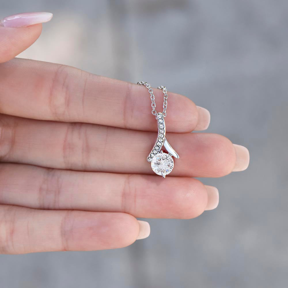 Beautiful Daughter Heart Desires, Alluring Beauty Necklace, Sentimental Gift For Daughter From Dad