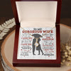 Gorgeous Wife I Love You, Alluring Beauty Necklace, Romantic Gift For Wife From Husband