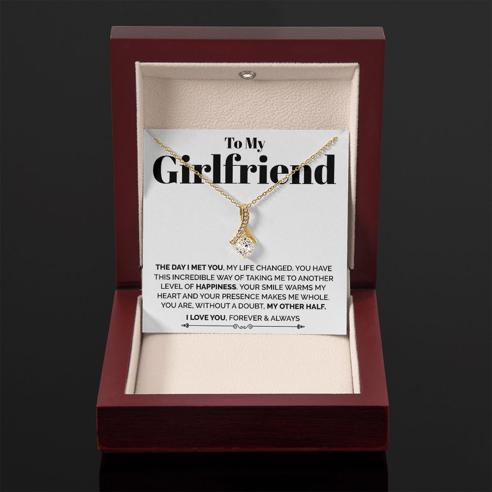 To My Girlfriend, The Day I Met You, Alluring Beauty Necklace