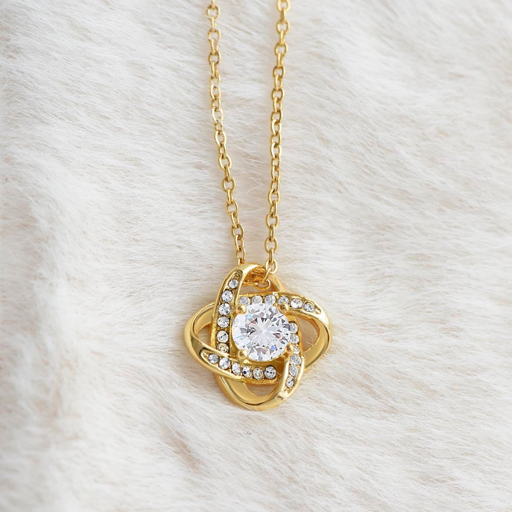 To My Wife | My Love & Light | Love Knot Necklace | Gift for Wife from Husband