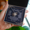 To My Beautiful Daughter | I Love You | Gift For Daughter From Mom | Love Knot Necklace