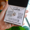 To My Soulmate | In Your Eyes | Love Knot Necklace