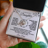 To My Daughter | When you took your first breath | Love Knot Necklace