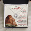 To My Daughter - Love You For The Rest Of Mine, Love Knot Necklace