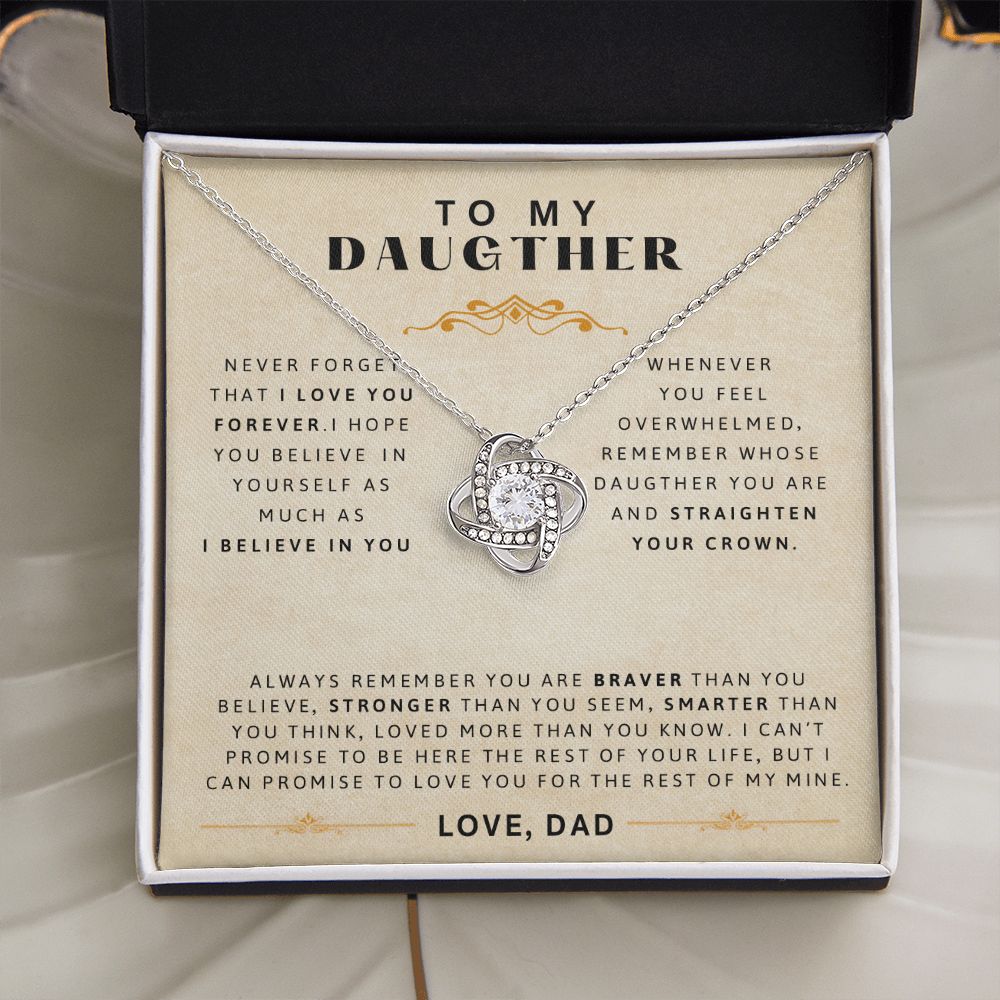 To My Daughter Gift From Dad | Believe In Yourself | Anniversary Gifts