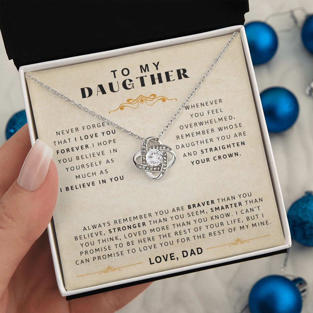 To My Daughter Gift From Dad | Believe In Yourself | Anniversary Gifts