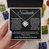 To My Soulmate | I Have Found My Mate | Love Knot Necklace | Sentimental Gift For Your Soulmate