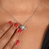 Wife My Love And Devotion, Love Knot Necklace, Romantic Gift For Your Wife, Valentine's Day Gift Idea