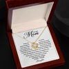 To My Mom Gift From Daughter | There Are No Words | Love Knot Necklace