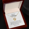 Mom I Love You Forever | Best Mother's Day Gifts | Love Knot Necklace
