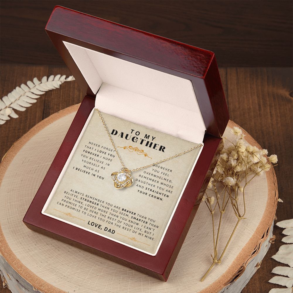 To My Daughter Gift From Dad | Believe In Yourself | Anniversary Gifts