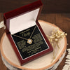 To My Beautiful Wife | I Can't Live Without You | Love Knot Necklace