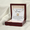 To My Loving Mom | I Am Proud of My Mom | Love Knot Necklace
